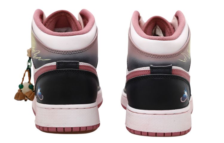 Purchase 커스텀 에어 조던 1 미드 '까치구름' (Keoseutom Eeo Jo Deo 1 Mideu 'Kkachi Gureum') DQ8423-616(Team拾玖-中式喜鹊S-BOX)