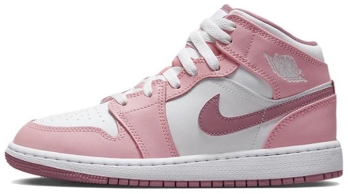 【定制球鞋】Jordan Air Jordan 1 mid OKHR 喜鵲 彩雲 掛飾 中國風 做舊 中幫 復古籃球鞋 GS 黑金粉 Cheap 【定制球鞋】Jordan Air Jordan 1 mid OKHR 喜鵲 彩雲 掛飾 中國風 做舊 中幫 復古籃球鞋 GS 黑金粉