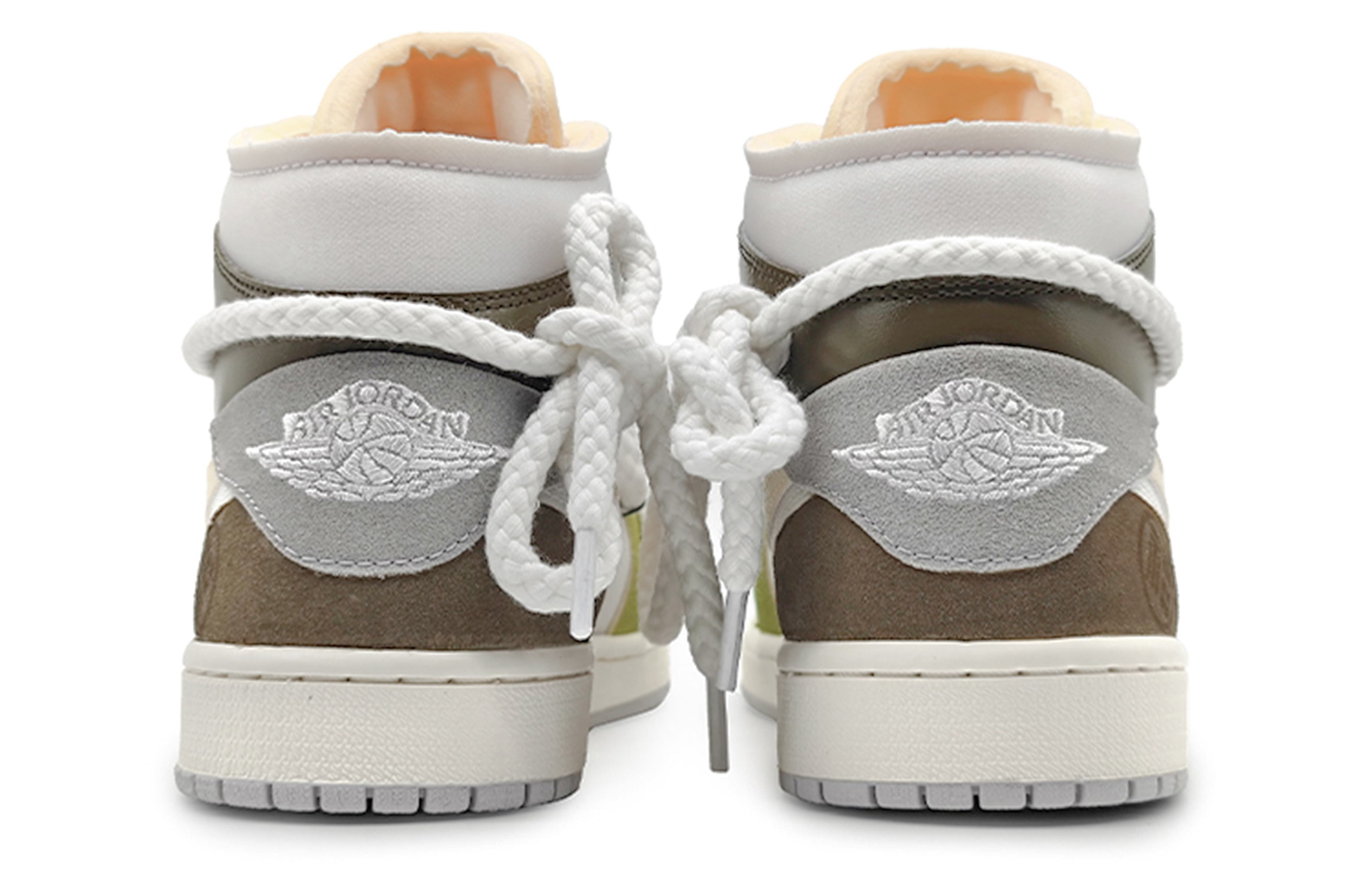 Purchase [定制鞋款] Air Jordan 1 Mid '抹茶拿铁兔年' DM9652-100(Team16-男款抹茶拿铁)