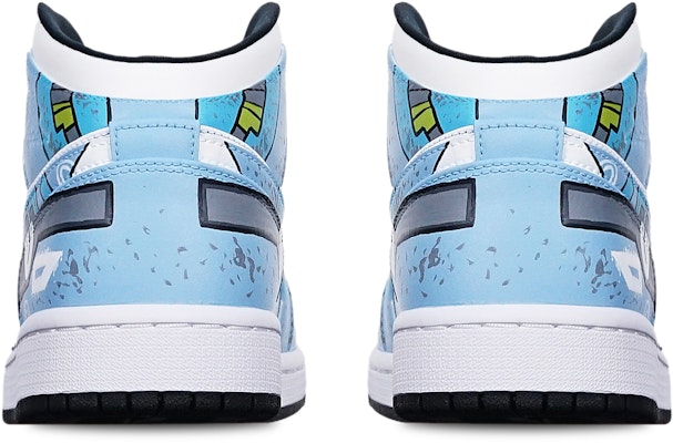 【客製球鞋】Jordan Air Jordan 1 Mid 機械賽博朋克 戰損高達風 限量特殊鞋盒 中幫 復古籃球鞋 GS 霧霾藍 Purchase 【客製球鞋】Jordan Air Jordan 1 Mid 機械賽博朋克 戰損高達風 限量特殊鞋盒 中幫 復古籃球鞋 GS 霧霾藍