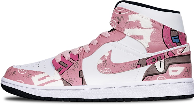 커스텀 에어 조던 1 미드 '건담 베이지' (Custom Air Jordan 1 Mid 'Gundam Beige') 554724-075(TeamT-战损II型藕白S-BOX) Order 커스텀 에어 조던 1 미드 '건담 베이지' (Custom Air Jordan 1 Mid 'Gundam Beige') 554724-075(TeamT-战损II型藕白S-BOX)