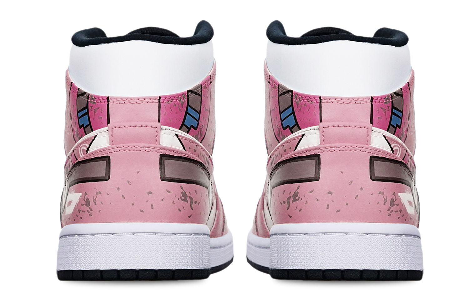 Purchase [Sepatu Custom] Air Jordan 1 Mid 'Mech Cyberpunk Gundam Beige' 554724-075(TeamT-战损II型藕白S-BOX)