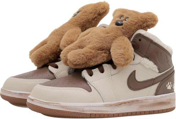 커스텀 에어 조던 1 미드 '모카 테디베어 - 디스트레스드' (79 characters) DO2207-264-471333 Shop 커스텀 에어 조던 1 미드 '모카 테디베어 - 디스트레스드' (79 characters) DO2207-264-471333