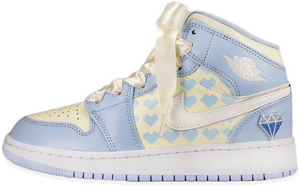 custom-shoes-air-jordan-1-mid-mosaic-sweetheart-blue