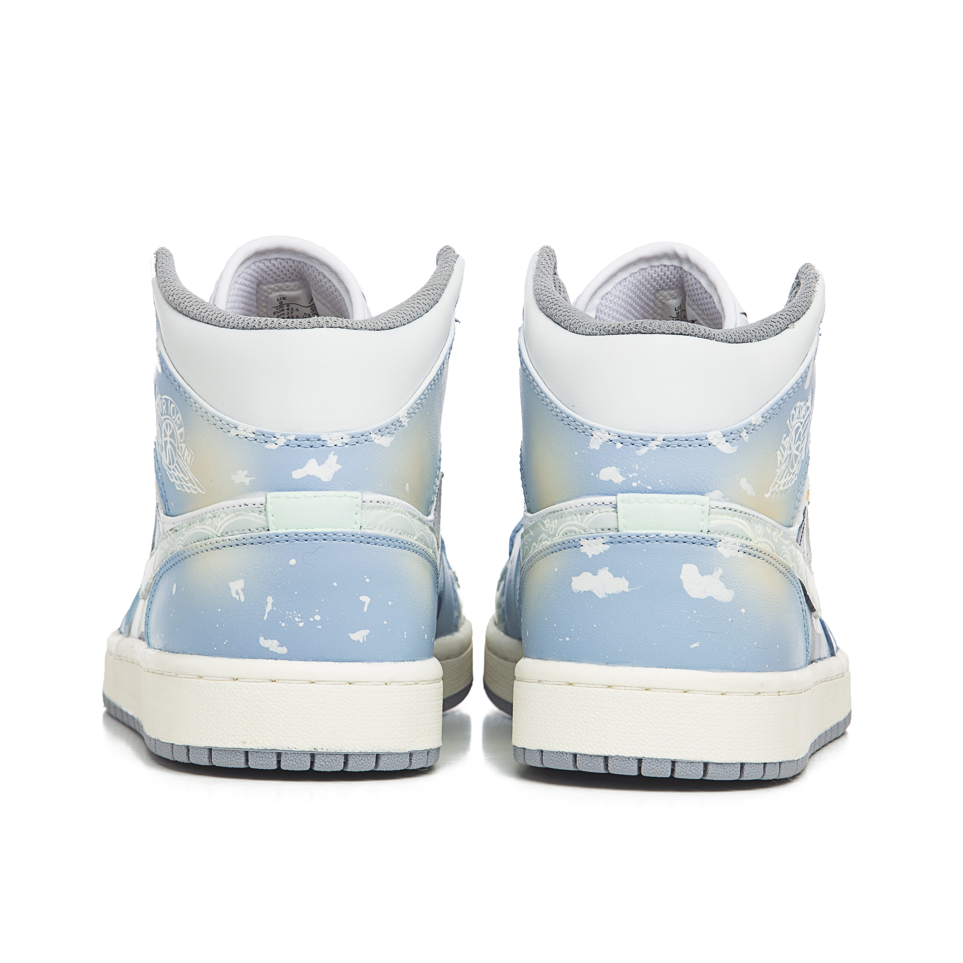 Shop カスタムAJ1ミッド「マウンテンサンライズ」 554724-135(Team60-男款山野日出)