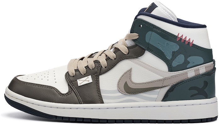 커스텀 에어 조던 1 미드 '머키 시안' 554724-174(Team98-男款水漾光影) Buy 커스텀 에어 조던 1 미드 '머키 시안' 554724-174(Team98-男款水漾光影)