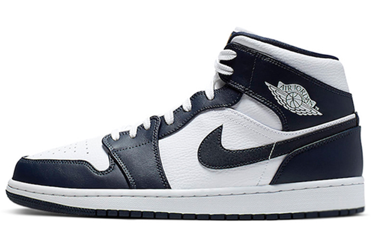 Details for [定制鞋款] Air Jordan 1 Mid '浑浊青色' 554724-174(Team98-男款水漾光影)