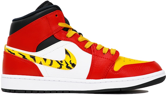 カスタムAJ1ミッド「新年虎」 554724-170(TeamThree-虎年S-BOX) Order カスタムAJ1ミッド「新年虎」 554724-170(TeamThree-虎年S-BOX)