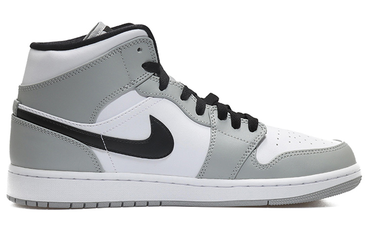 Order [Kasut Custom] Air Jordan 1 Mid 'Nirvana Indigo Naga' 554724-092(Team10-涅槃重生男烟灰QD)