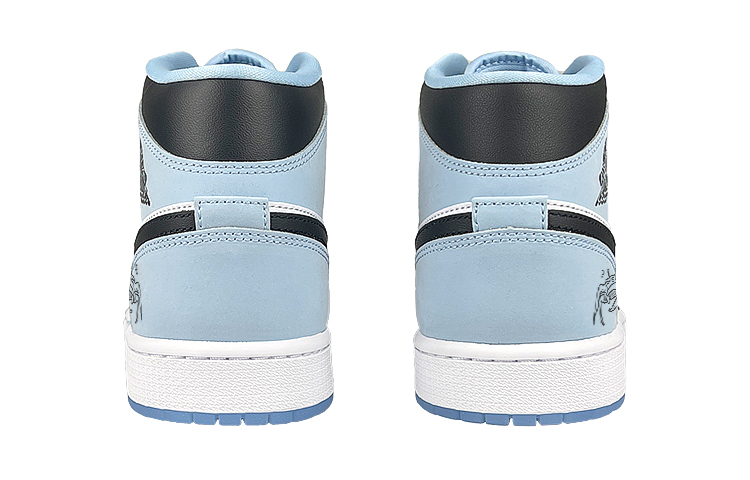 Details for [定制鞋] Air Jordan 1 Mid '海洋蟹' 运动鞋 DV1308-104(Team47-男螃蟹SBOX)