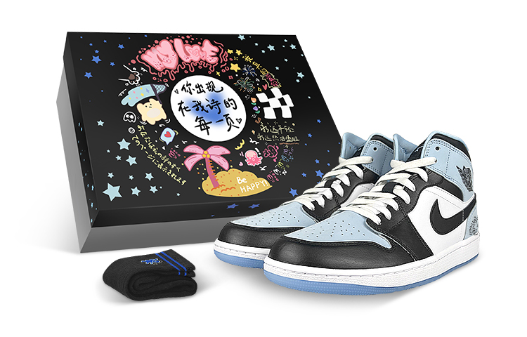 Buy 에어 조던 1 미드 '심해 문어' (Air Jordan 1 Mid 'Deep Sea Octopus') DV1308-104(Team47-男海洋章鱼SBOX)