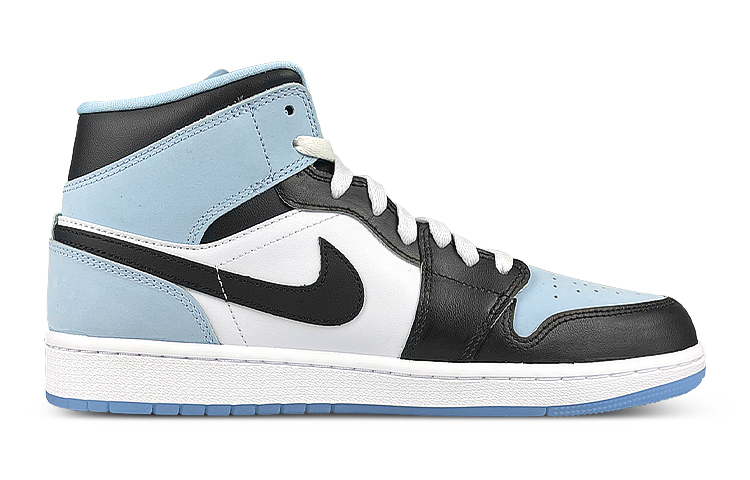 Order [Zapatillas Personalizadas] Air Jordan 1 Mid 'Azul Océano-Blanco' DV1308-104(Team47-男海洋海豹SBOX)