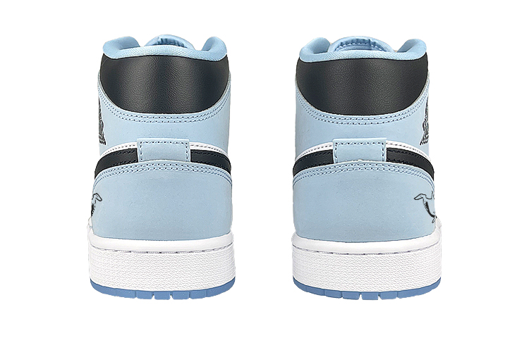 Purchase [Kasur Kasut] Air Jordan 1 Mid 'Paus Lautan' DV1308-104(Team47-男款海洋鲸鱼)