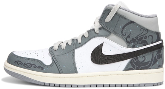 커스텀 에어 조던 1 미드 '토템 그레이' (Custom 에어 조던 1 미드 '토템 그레이') 554725-135(Teamfour-女款AJ中国龙) Buy 커스텀 에어 조던 1 미드 '토템 그레이' (Custom 에어 조던 1 미드 '토템 그레이') 554725-135(Teamfour-女款AJ中国龙)