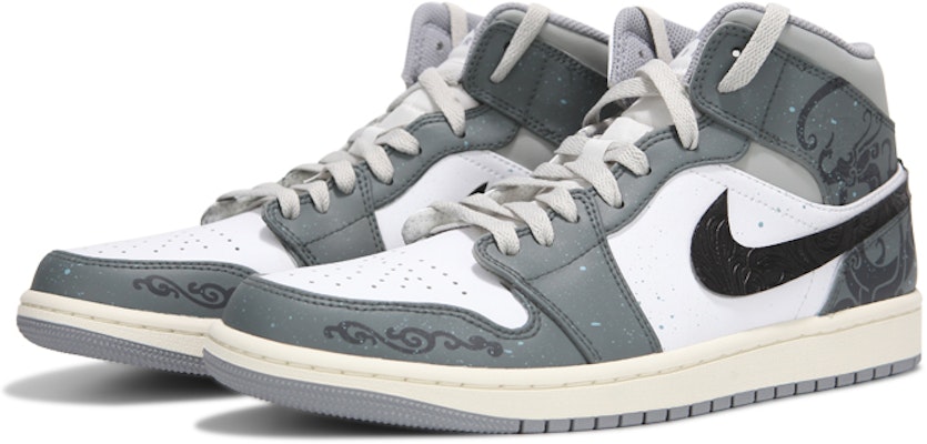 Zapatillas Personalizadas Air Jordan 1 Mid "Pátina Oxidada" 554725-135(Teamfour-女款AJ中国龙) Lookbook Zapatillas Personalizadas Air Jordan 1 Mid "Pátina Oxidada" 554725-135(Teamfour-女款AJ中国龙)