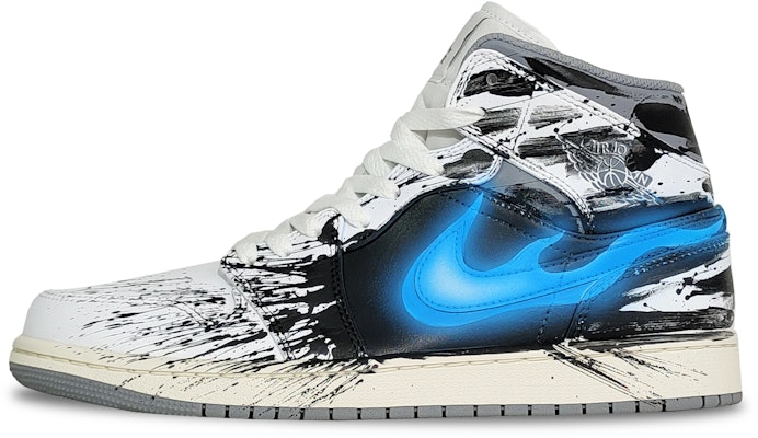 カスタムAJ1ミッド「酸化白青」 554724-135(TeamG-男款灰毒液) Buy カスタムAJ1ミッド「酸化白青」 554724-135(TeamG-男款灰毒液)