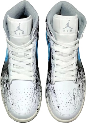 カスタムAJ1ミッド「酸化白青」 554724-135(TeamG-男款灰毒液) Shop カスタムAJ1ミッド「酸化白青」 554724-135(TeamG-男款灰毒液)