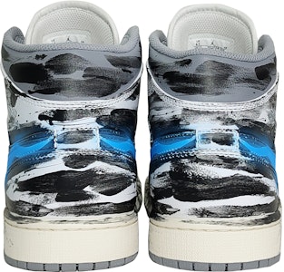 カスタムAJ1ミッド「酸化白青」 554724-135(TeamG-男款灰毒液) Purchase カスタムAJ1ミッド「酸化白青」 554724-135(TeamG-男款灰毒液)