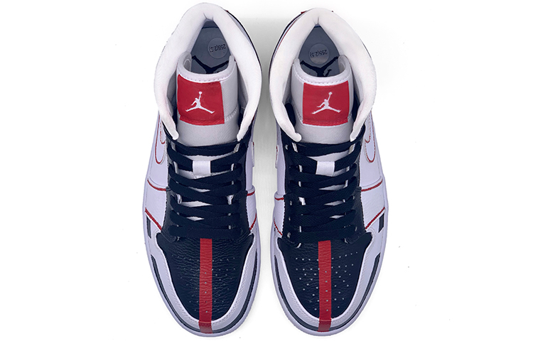 Shop [Sepatu Custom] Air Jordan 1 Mid 'Pagani Huayra Roadster' 554724-129(TeamD-帕加尼风之子)