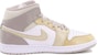 에어 조던 1 미드 '아이보리 버랩 크림' (커스텀) 554724-082(Team10-金戈铁马)