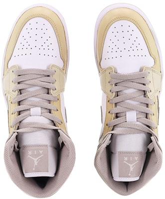 에어 조던 1 미드 '아이보리 버랩 크림' (커스텀) 554724-082(Team10-金戈铁马) Shop 에어 조던 1 미드 '아이보리 버랩 크림' (커스텀) 554724-082(Team10-金戈铁马)