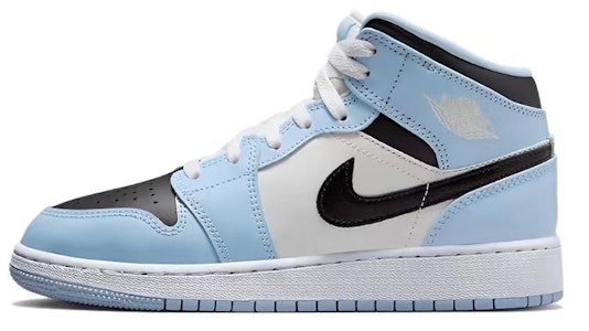 【定制球鞋】Jordan Air Jordan 1 Mid DSC 北極熊 中幫 復古籃球鞋 GS 黑白灰 Purchase 【定制球鞋】Jordan Air Jordan 1 Mid DSC 北極熊 中幫 復古籃球鞋 GS 黑白灰