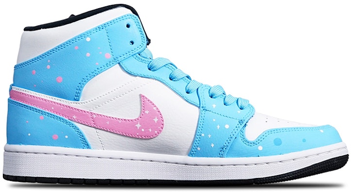 에어 조던 1 미드 '판다 우주인' (커스텀) 554724-075(TeamT-甜甜圈宇航员S-BOX) Lookbook 에어 조던 1 미드 '판다 우주인' (커스텀) 554724-075(TeamT-甜甜圈宇航员S-BOX)