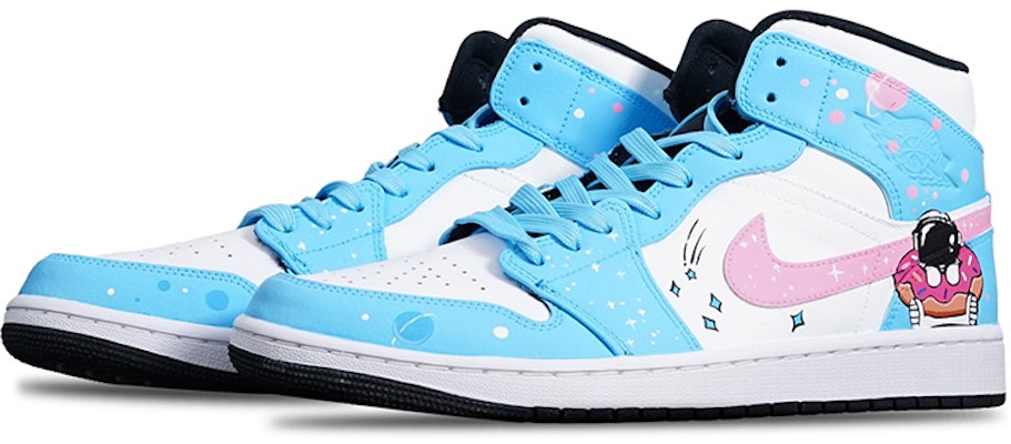 에어 조던 1 미드 '판다 우주인' (커스텀) 554724-075(TeamT-甜甜圈宇航员S-BOX) Shop 에어 조던 1 미드 '판다 우주인' (커스텀) 554724-075(TeamT-甜甜圈宇航员S-BOX)