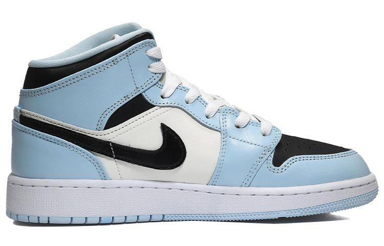 Order [Kasut Custom] Air Jordan 1 Mid 'Panda Peluk Buluh' 555112-401(Team56-熊猫抱竹)