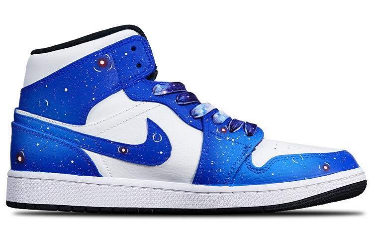 [Custom Shoes] Jordan 1 Mid 'Panda Metaverse Christmas' 圖 2