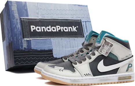 カスタムAJ1ミッド "パンダいたずら" (Kasutamu AJ1 Middo "Panda Itazura") DQ8426-400-485337 Buy カスタムAJ1ミッド "パンダいたずら" (Kasutamu AJ1 Middo "Panda Itazura") DQ8426-400-485337