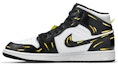 Shop カスタムAJ1ミッド ピカチュウ島グリーン 554724-132(TeamY-男款皮卡丘黑色)