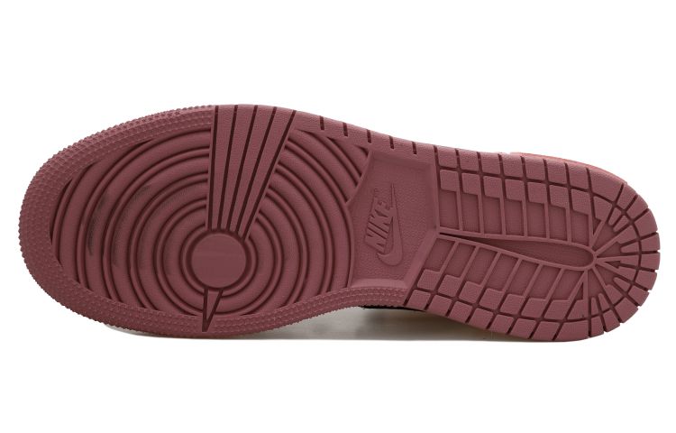 Details for [Sepatu Kustom] Air Jordan 1 Mid 'Pink Black White Heart Patch' DQ8423-616(Team拾玖-粉心贴布S-BOX)