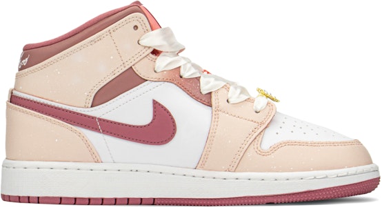 에어 조던 1 미드 '핑크 나비' (커스텀) DQ8423-616(TeamA-粉蝶) Order 에어 조던 1 미드 '핑크 나비' (커스텀) DQ8423-616(TeamA-粉蝶)