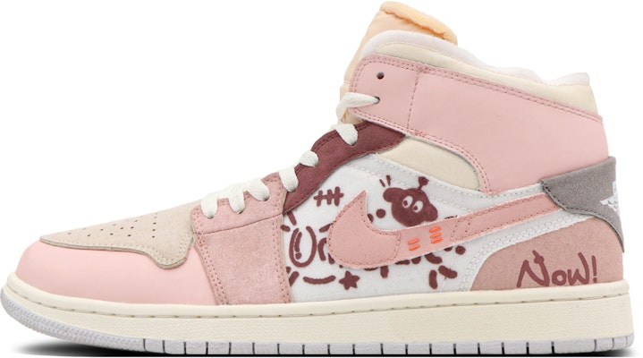 에어 조던 1 미드 '핑크돌' (커스텀) DM9652-100(Team53-男款粉色玩偶S-BOX) Buy 에어 조던 1 미드 '핑크돌' (커스텀) DM9652-100(Team53-男款粉色玩偶S-BOX)