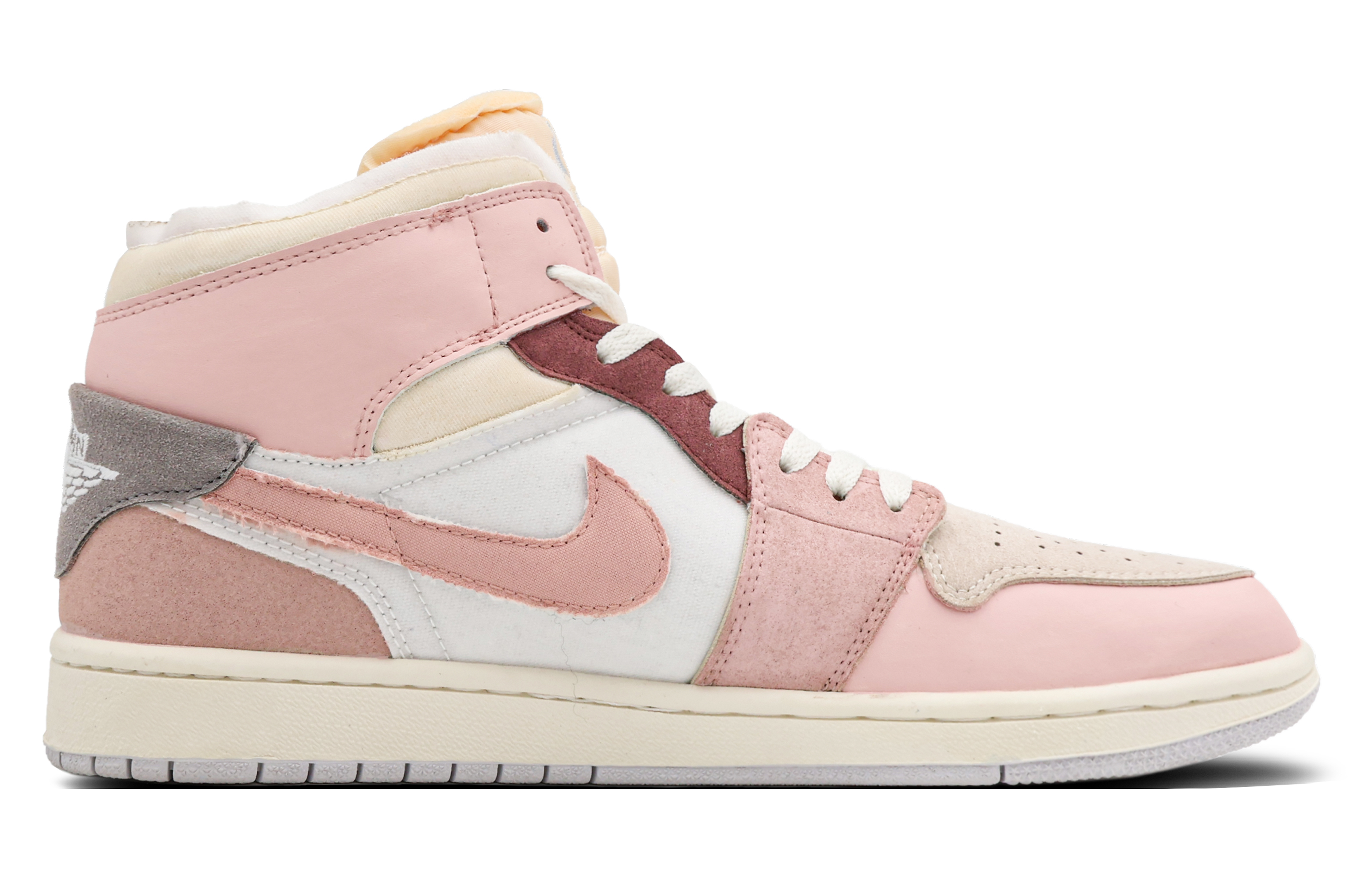 Order [Zapatillas Personalizadas] Air Jordan 1 Mid 'Pink Doll' DM9652-100(Team53-男款粉色玩偶S-BOX)