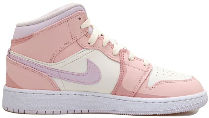 【カスタムシューズ】エアジョーダン1ミッド 'ピンクパープルフォックスハート' DQ8423-501(Team拾玖-甜酷街头女S-BOX) Order 【カスタムシューズ】エアジョーダン1ミッド 'ピンクパープルフォックスハート' DQ8423-501(Team拾玖-甜酷街头女S-BOX)