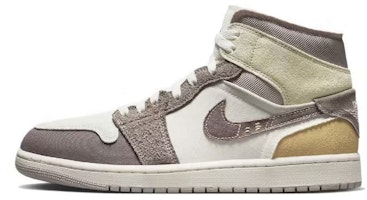 【客製球鞋】 Jordan Air Jordan 1 翻毛皮 小熊貓 阿美咔叽 街頭 做舊 防滑耐磨 中筒 復古籃球鞋 男款 粉白棕 Details for 【客製球鞋】 Jordan Air Jordan 1 翻毛皮 小熊貓 阿美咔叽 街頭 做舊 防滑耐磨 中筒 復古籃球鞋 男款 粉白棕