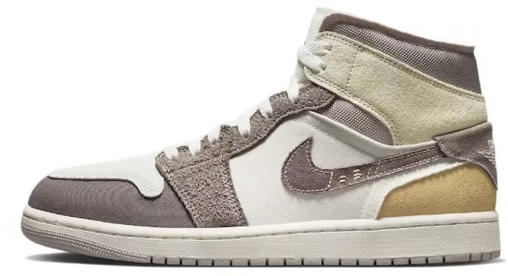 에어 조던 1 미드 '핑크 화이트 브라운 스웨이드 팬더' (커스텀) DM9652-102(Team拾柒-男款中帮小熊猫球鞋) Details for 에어 조던 1 미드 '핑크 화이트 브라운 스웨이드 팬더' (커스텀) DM9652-102(Team拾柒-男款中帮小熊猫球鞋)