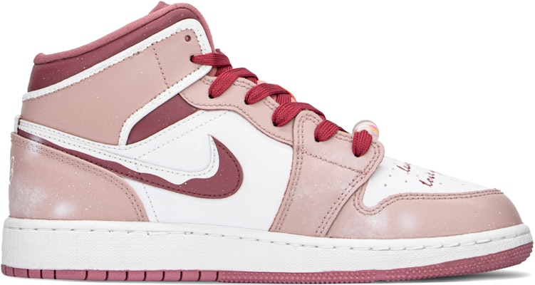 【定制鞋款】Air Jordan 1 Mid '粉白精灵女孩' DQ8423-616(TeamA-精灵女孩) Order 【定制鞋款】Air Jordan 1 Mid '粉白精灵女孩' DQ8423-616(TeamA-精灵女孩)