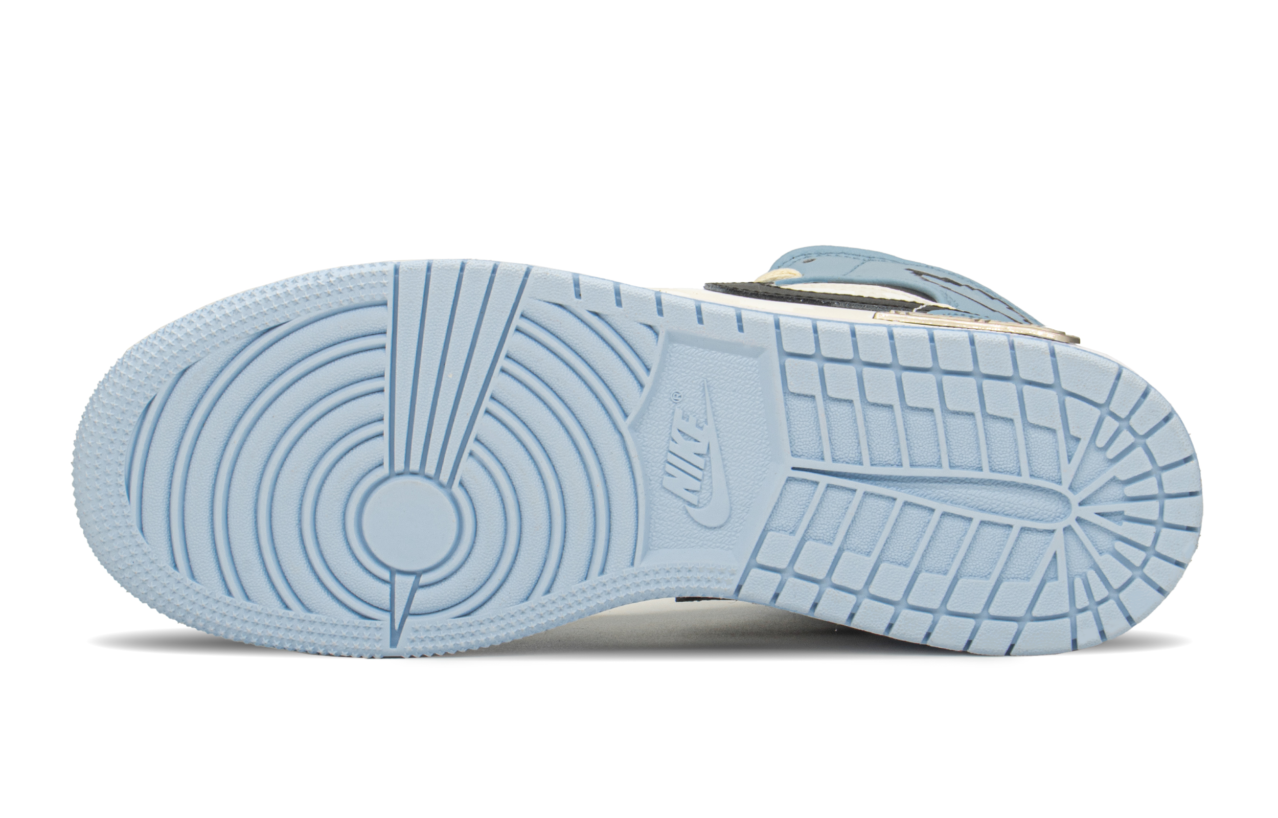 Details for [Kasut Custom] Air Jordan 1 Mid 'Pixel Blue Heart' 555112-401(TeamA-AJ像素蓝S-BOX)