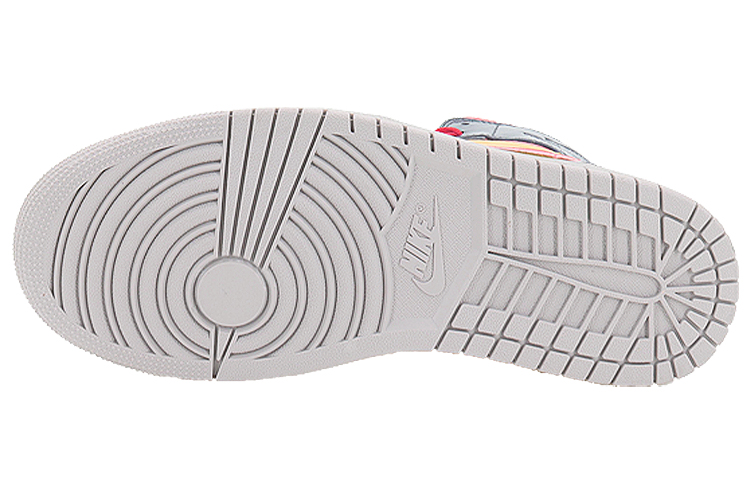 Details for 에어 조던 1 미드 '픽셀 플라워 옐로우 블랙' (커스텀) 554724-082(Team10--像素小花)