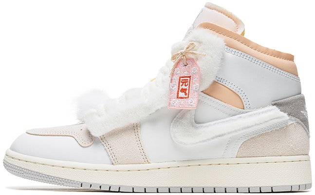 custom-shoes-air-jordan-1-mid-plush-rabbit-chinese-new-year