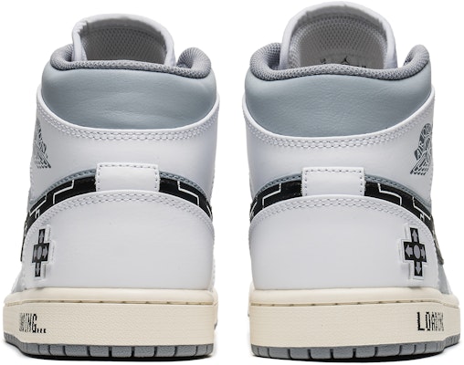 カスタムAJ1 MID "PS5グレー" 554724-135(TeamB-男款灰电玩Mid) Shop カスタムAJ1 MID "PS5グレー" 554724-135(TeamB-男款灰电玩Mid)