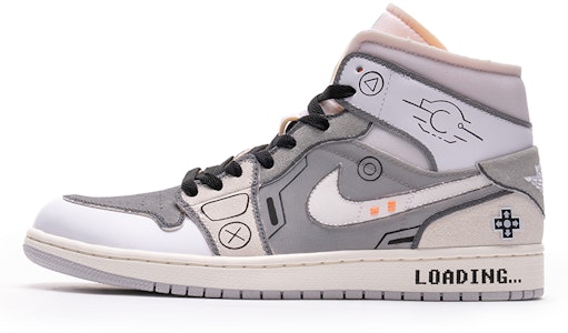 에어 조던 1 미드 'PS5 그레이 게이밍 3.0' 커스텀 DM9652-100(TeamB-男款灰电玩3.0黑白灰) Buy 에어 조던 1 미드 'PS5 그레이 게이밍 3.0' 커스텀 DM9652-100(TeamB-男款灰电玩3.0黑白灰)