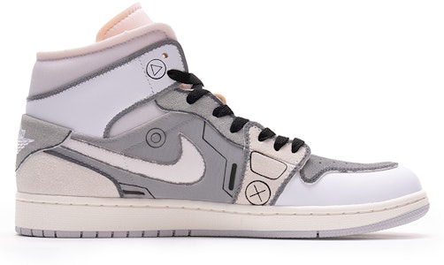 에어 조던 1 미드 'PS5 그레이 게이밍 3.0' 커스텀 DM9652-100(TeamB-男款灰电玩3.0黑白灰) Order 에어 조던 1 미드 'PS5 그레이 게이밍 3.0' 커스텀 DM9652-100(TeamB-男款灰电玩3.0黑白灰)