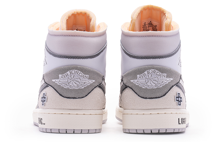 Purchase 에어 조던 1 미드 'PS5 그레이 게이밍 3.0' 커스텀 DM9652-100(TeamB-男款灰电玩3.0黑白灰)