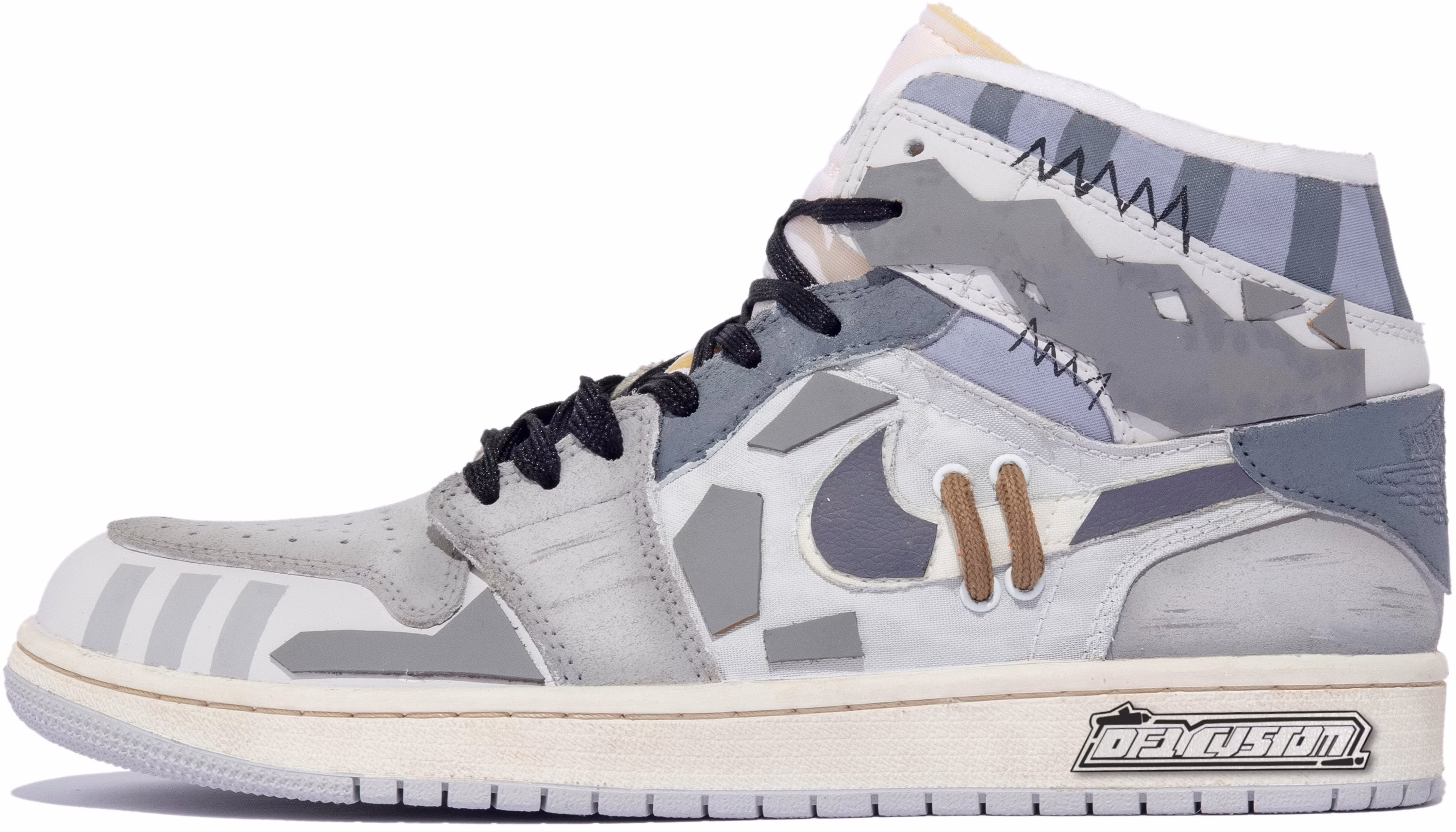 custom-shoes-air-jordan-1-mid-purple-grey-black