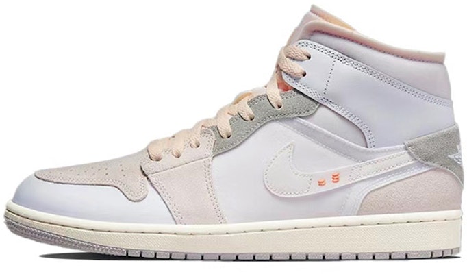 커스텀 에어 조던 1 미드 '퍼플 그레이 블랙' DM9652-100(TeamM-男款衍界xhzz) Details for 커스텀 에어 조던 1 미드 '퍼플 그레이 블랙' DM9652-100(TeamM-男款衍界xhzz)