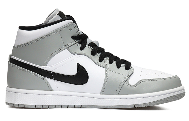 Order [Zapatillas Personalizadas] Air Jordan 1 Mid 'Racing World Gris Humo' 554724-092(Team10-赛车世界烟灰QD)